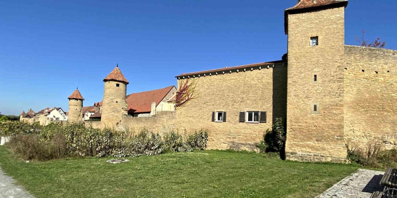 Mainbernheim Stadtmauer Unterfranken