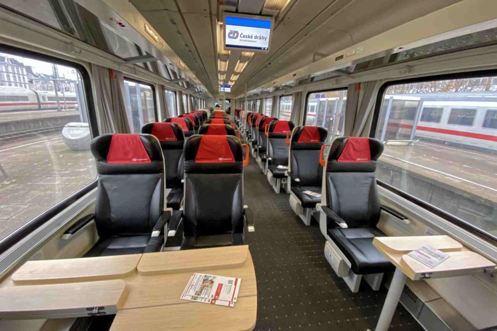 EC CD 1. Klasse Großraumwagen