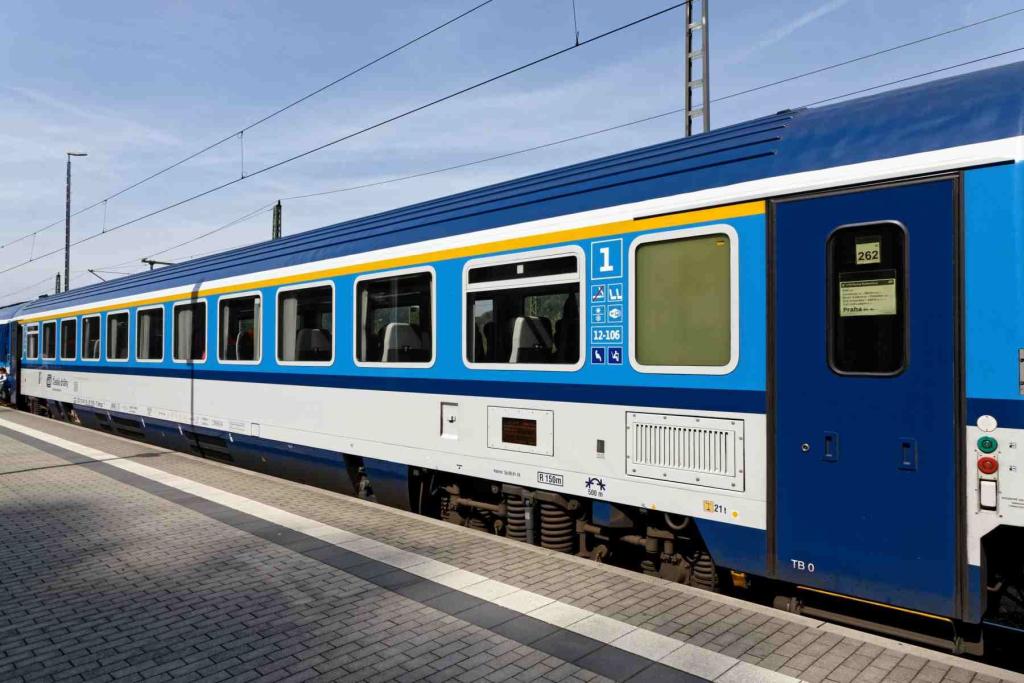 EC CD 1. Klassewagen Außenansicht