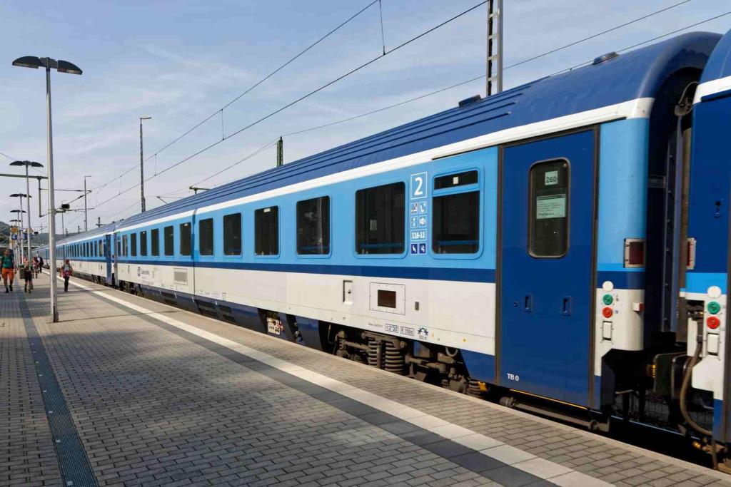 EC CD 2. Klassewagen Außenansicht