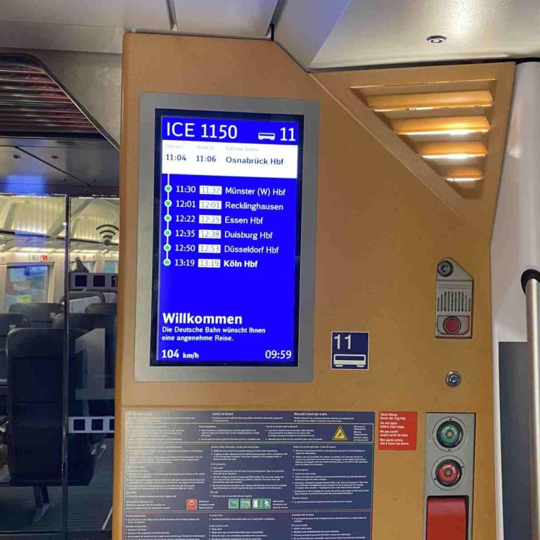 ICE1 LDV Infodisplay