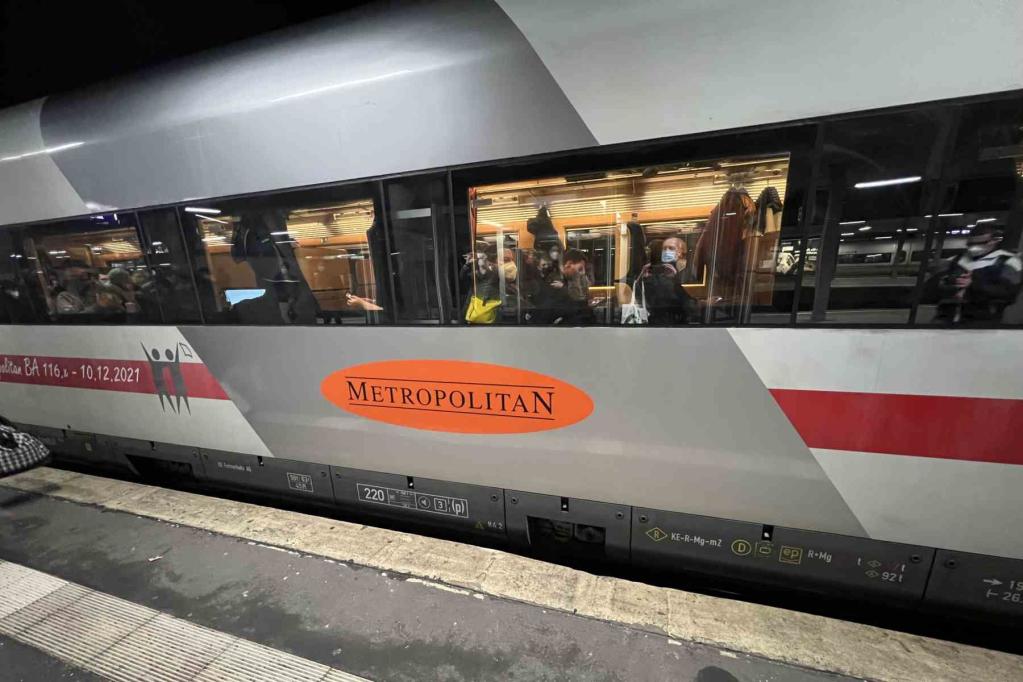 MET Metropolitan Beklebung Abschiedsfahrt