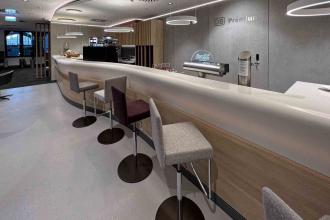 DB Lounge Hamburg Theke