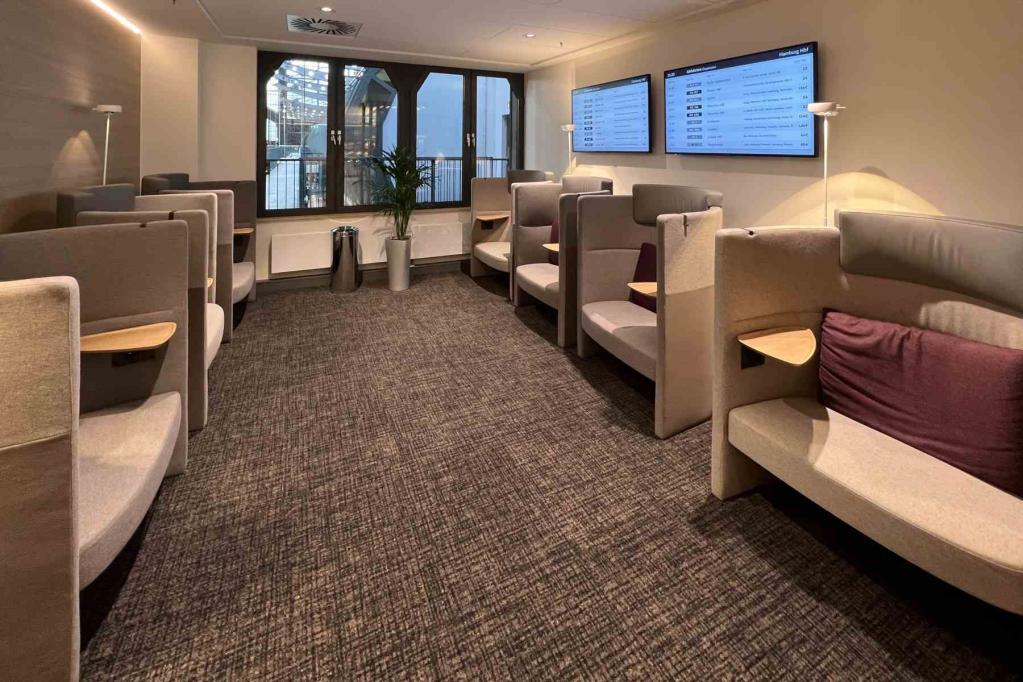 DB Lounge Hamburg Ruhebereich