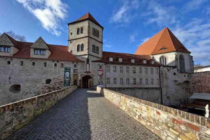 Halle Saale Moritzburg Eingang
