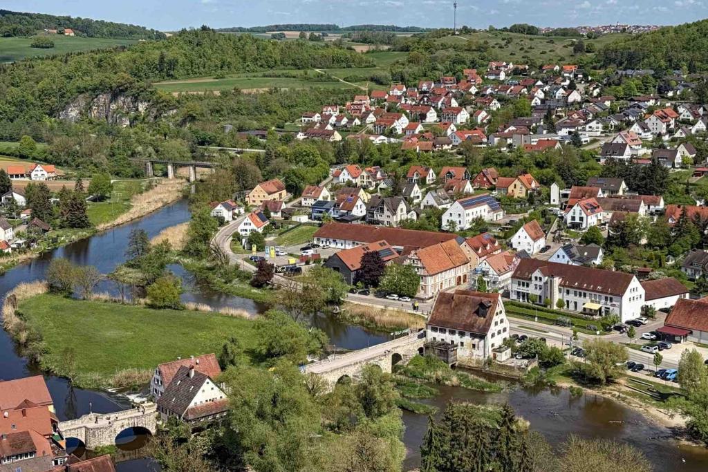 Blick auf Harburg (Schwaben)