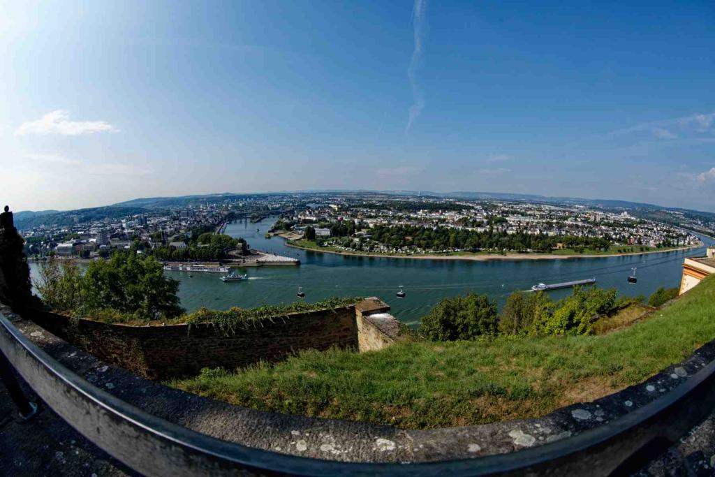 Blick auf Koblenz