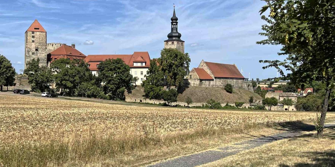 Querfurt Burg Gesamtansicht