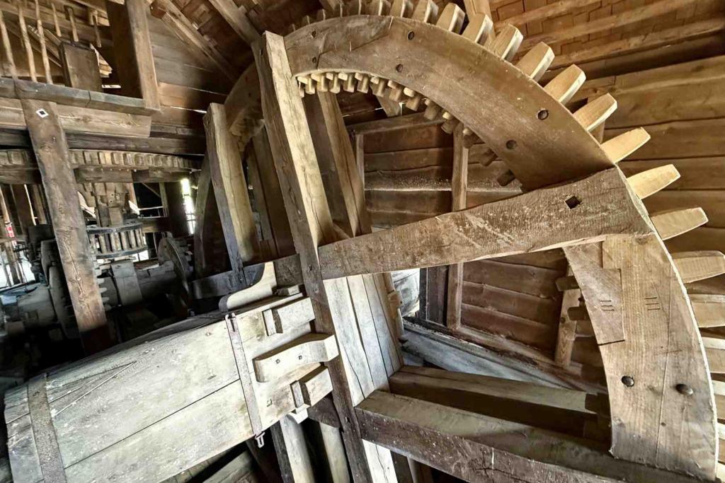 Innenbereich Ungarische Schiffmühle Mühlenmuseum Gifhorn