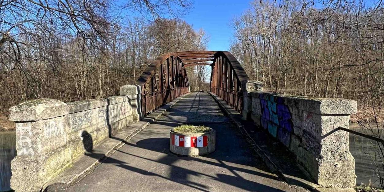 Gitterbrücke Stichkanal Hildesheim