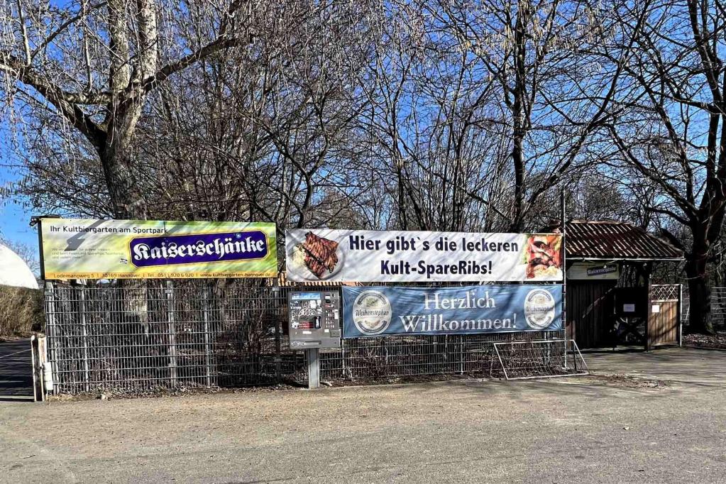 Hannover Maschsee Biergarten Kaiserschänke