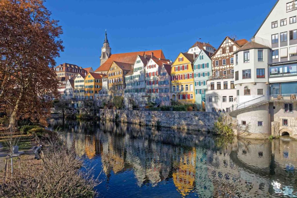 Neckar Panorama Tübingen
