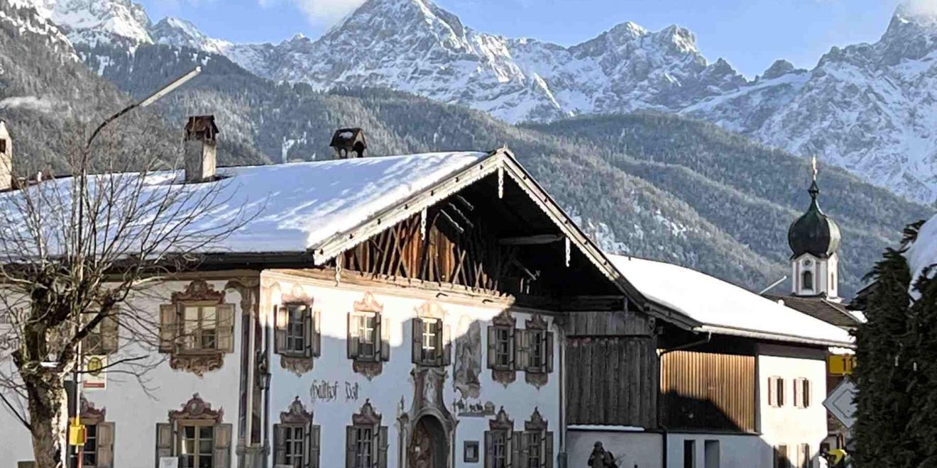 Winter Kruen Gasthof Post