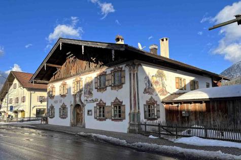 Winter Kruen Walchenseestrasse