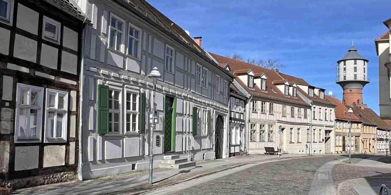 Nauen Fachwerkzeile Goethestraße