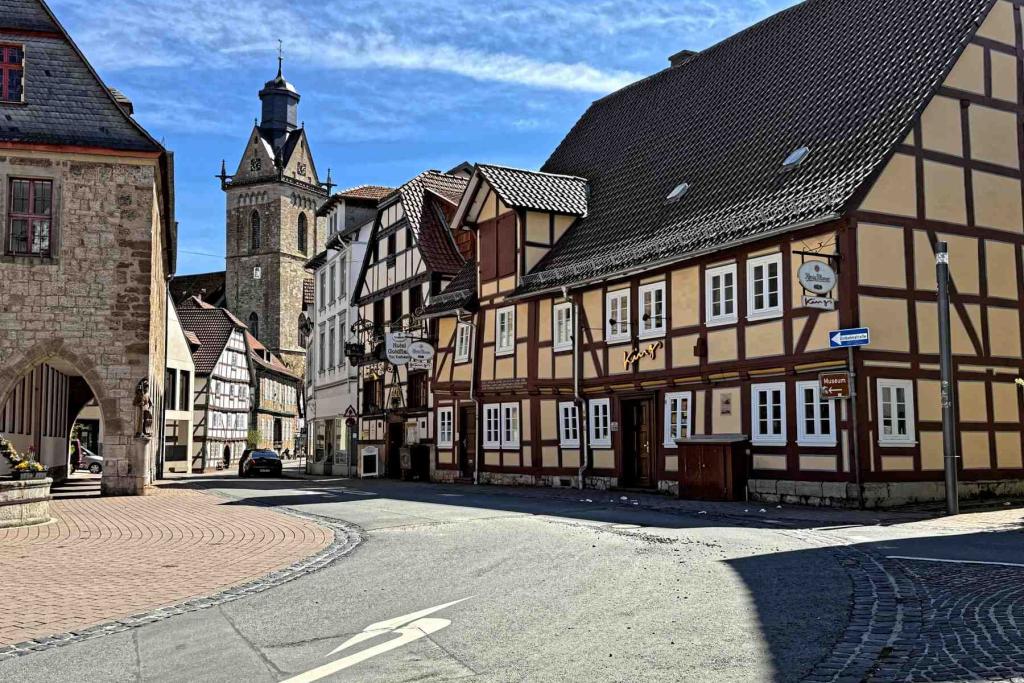 Korbach Stechbahn Fachwerkhäuser