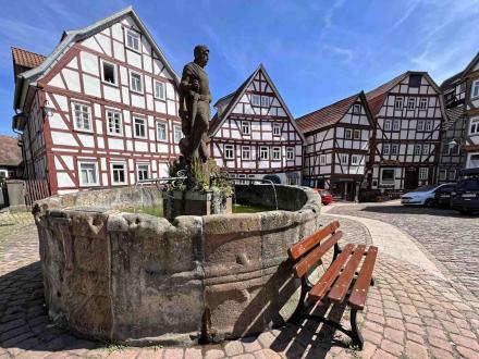 Schlitz Marktbrunnen Marktplatz