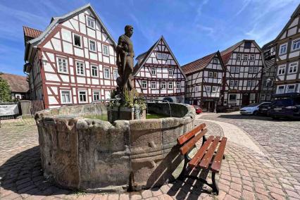 Schlitz Marktbrunnen Marktplatz