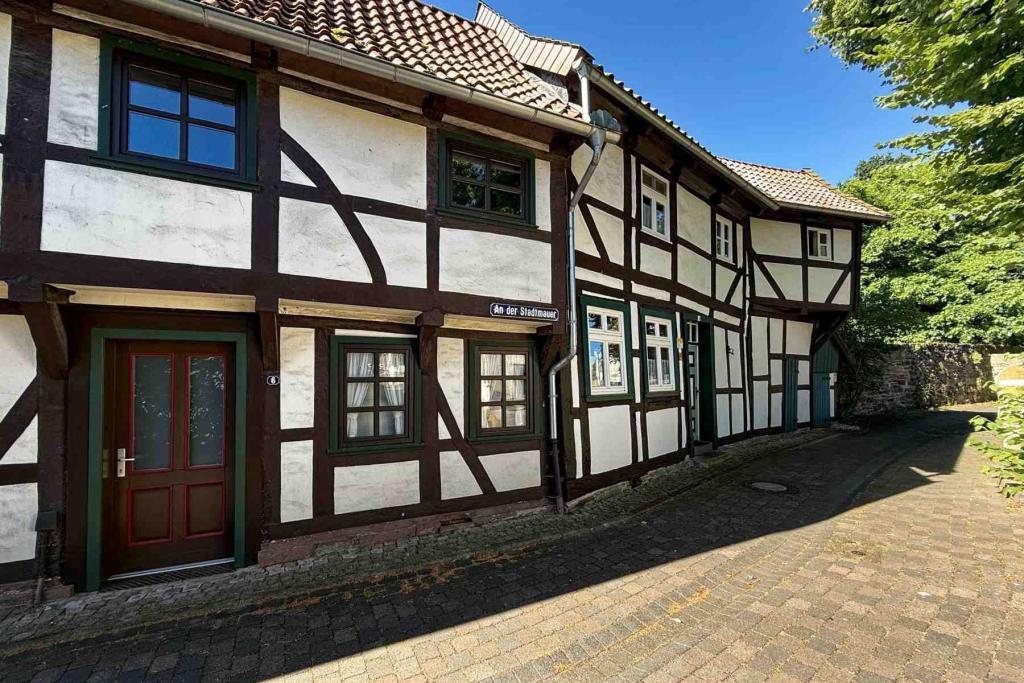 Dassel Fachwerkhäuser An der Stadtmauer