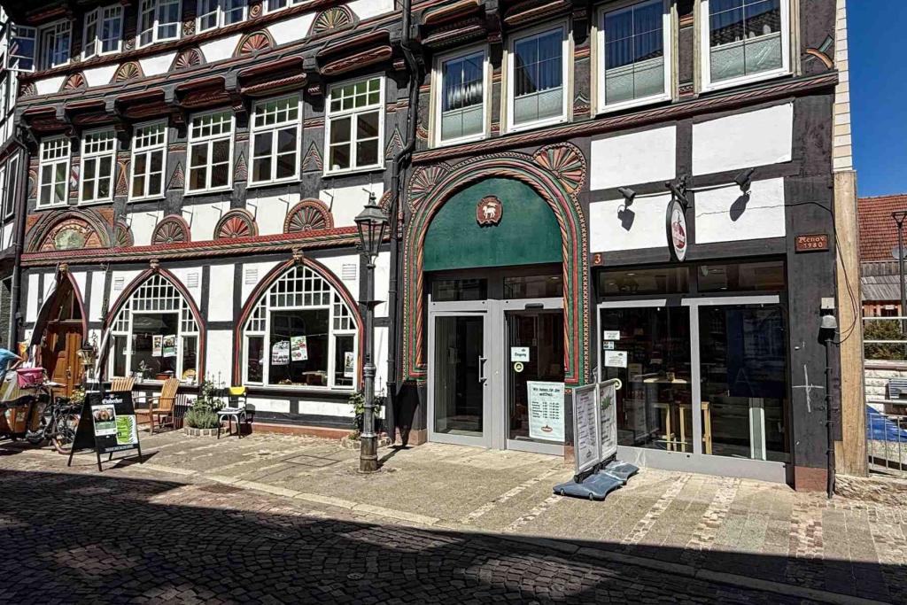 Einbeck Fachwerkhaus Lange Brücke