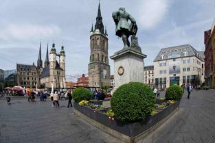 Halle Saale Marktplatz