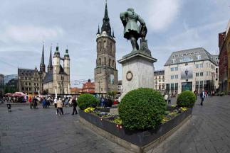 Halle Saale Marktplatz