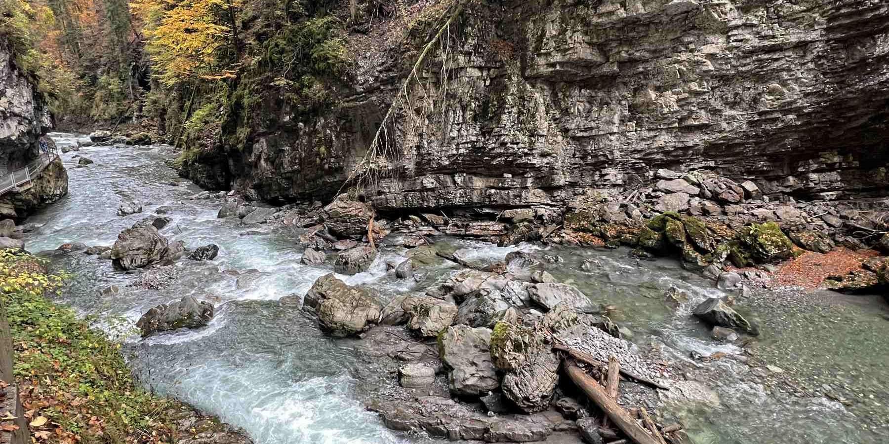 Wanderweg Breitachklamm