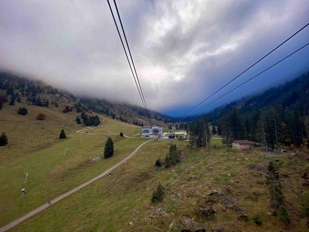 Bergfahrt mit der Nebelhornbahn