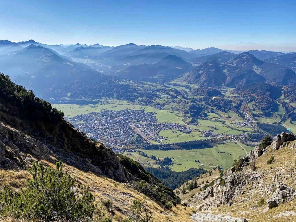 Rubihorn - Blick in das Illertal