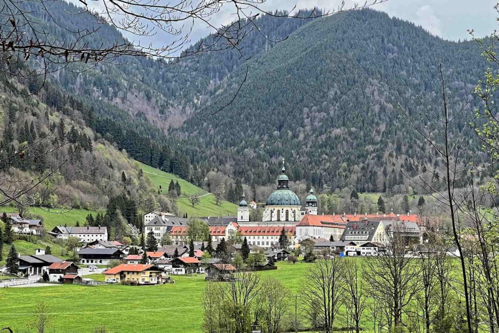 Blick auf Ettal