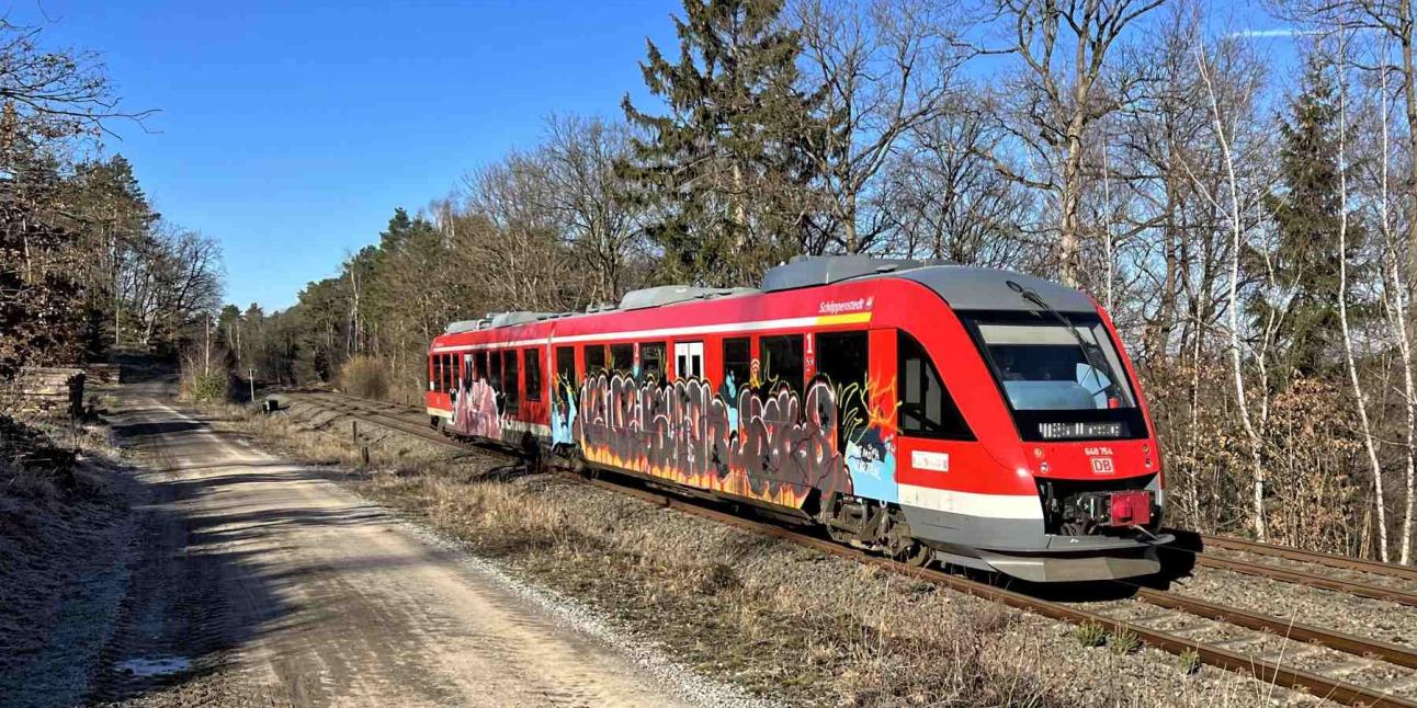 Goslar Weg Bahngleise BR 648