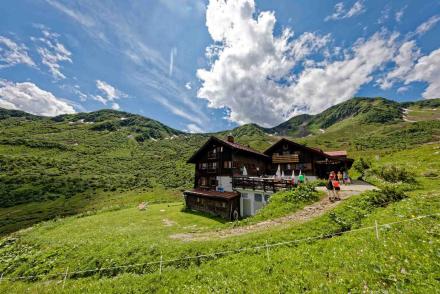 Walmendingerhorn Ochsenhofer Köpfe Schwarzwasserhütte