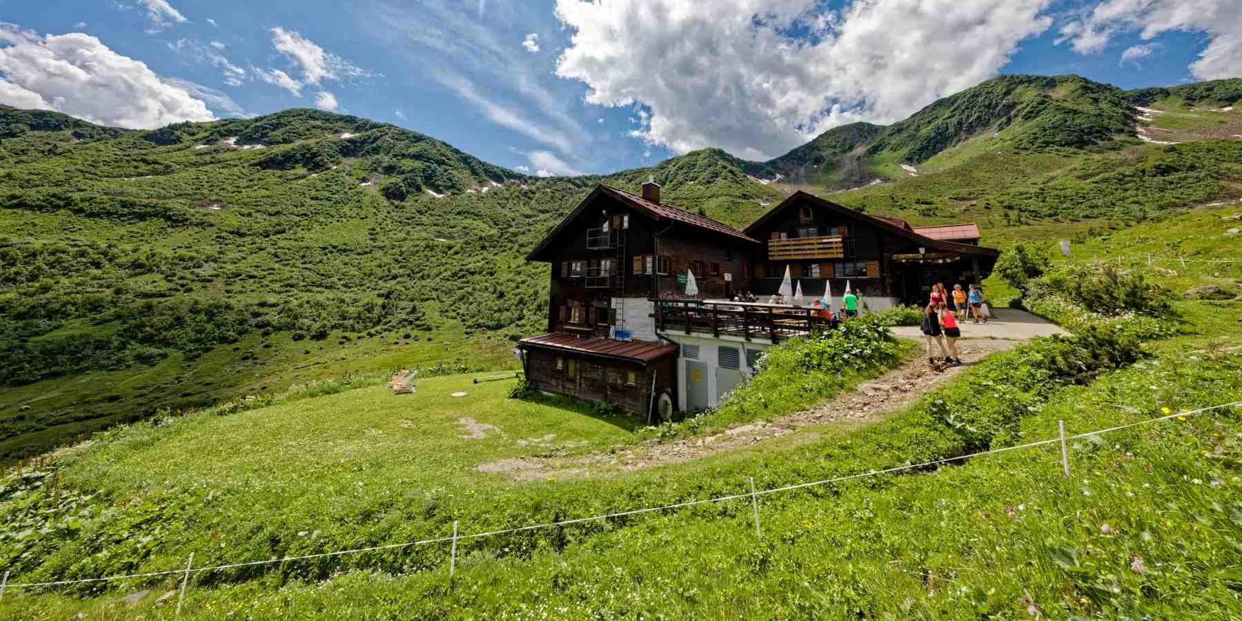 Walmendingerhorn Ochsenhofer Köpfe Schwarzwasserhütte