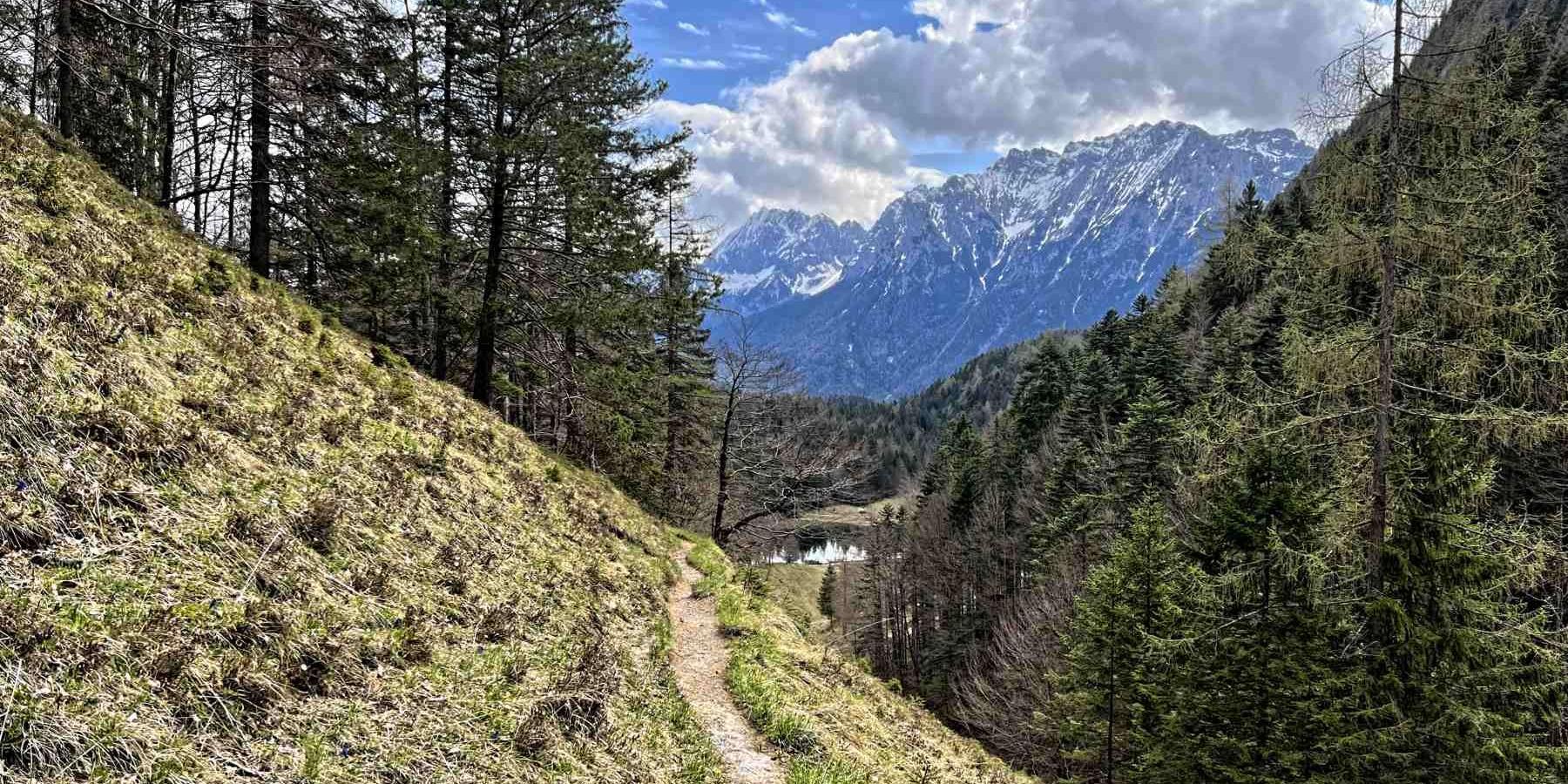 Mittenwald Franzosensteig Pfad