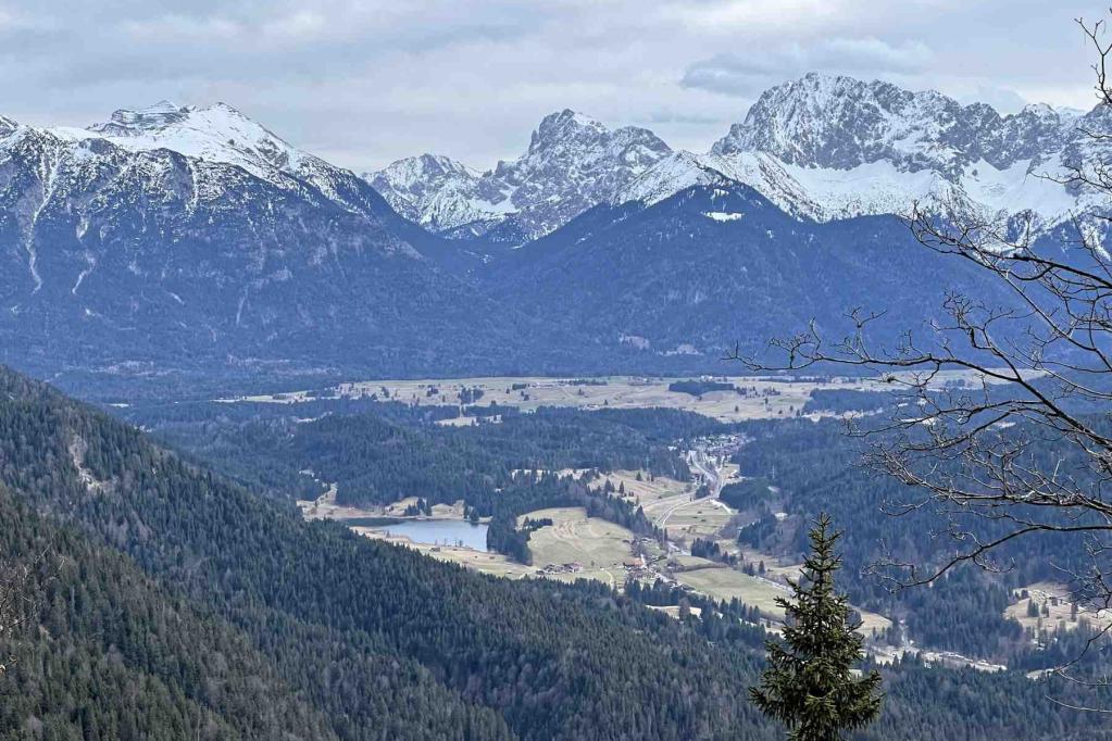 Blick Geroldsee Karwendel